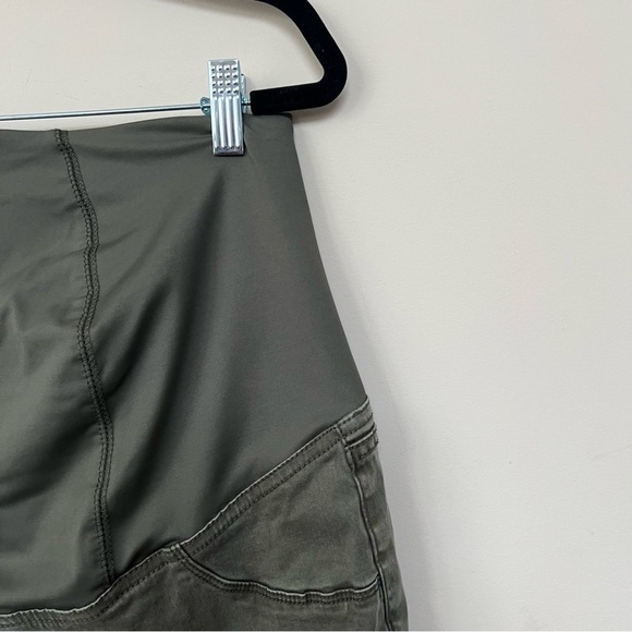 ISABEL MATERNITY Olive Green Skinny Jeans - Picture 3 of 7